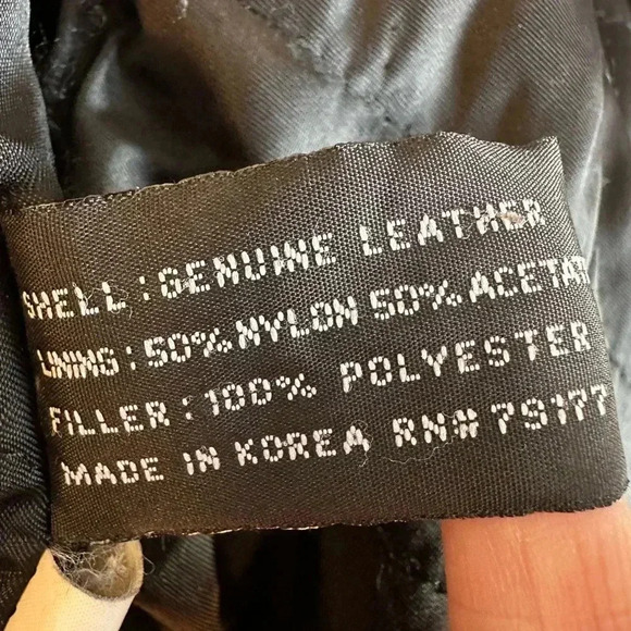 Vintage 90’s Hard Rock Cafe Leather Motorcycle Biker Jacket MIAMI. Sz: S. - Picture 5 of 16